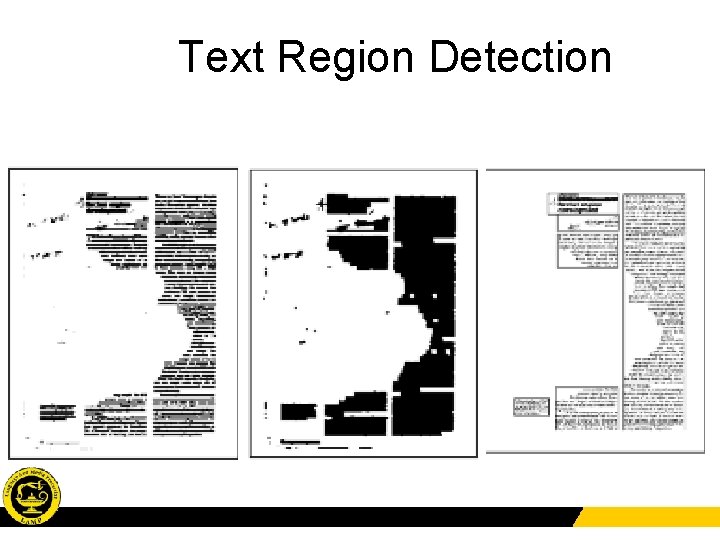 Text Region Detection 