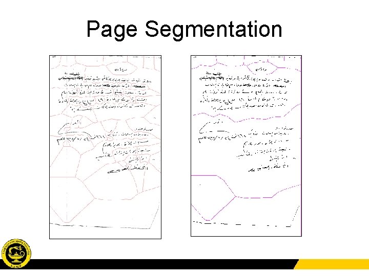 Page Segmentation 
