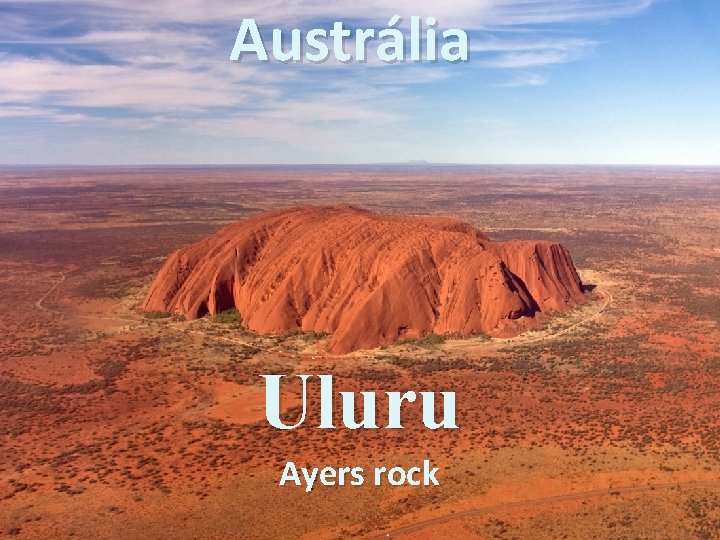 Austrália Uluru Ayers rock 