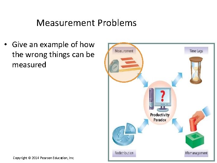 Measurement Problems • Give an example of how the wrong things can be measured