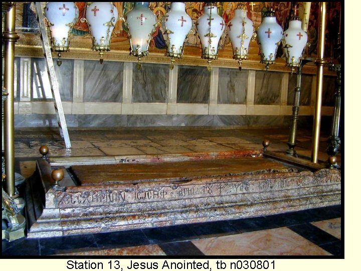 Station 13, Jesus Anointed, tb n 030801 