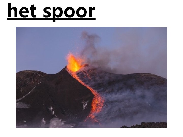 het spoor 