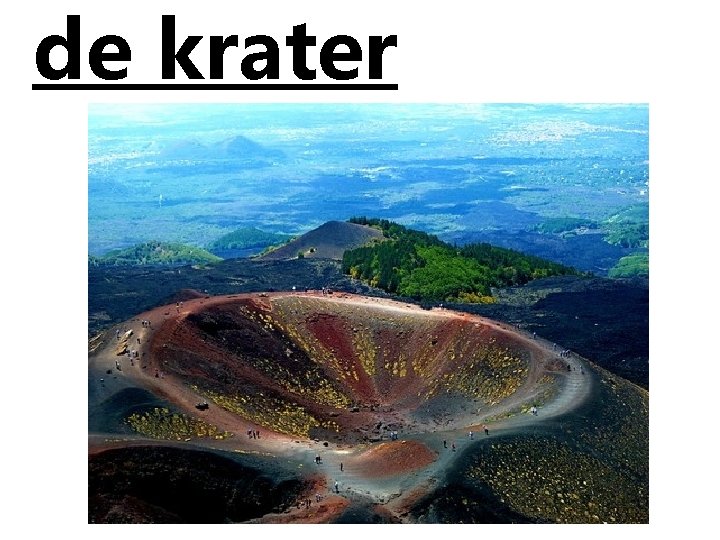 de krater 