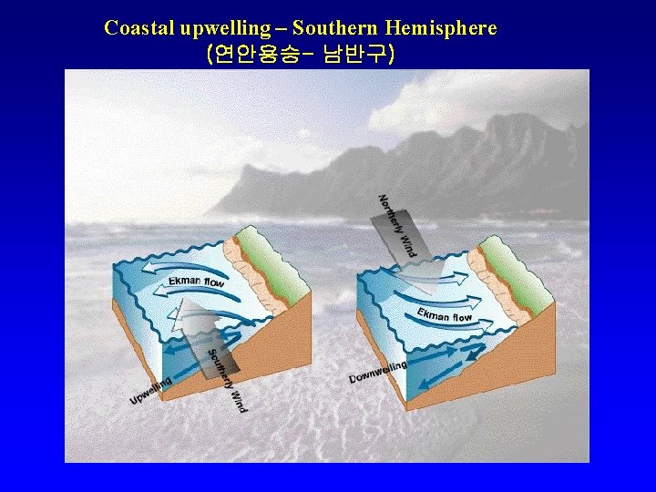 Coastal upwelling – Southern Hemisphere (연안용승- 남반구) 