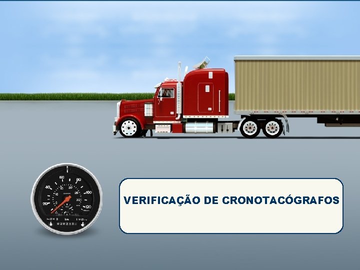 Capa VERIFICAÇÃO DE CRONOTACÓGRAFOS 