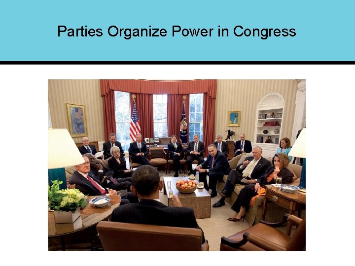 Parties Organize Power in Congress 