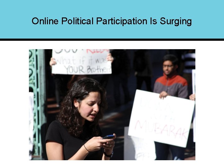 Online Political Participation Is Surging 