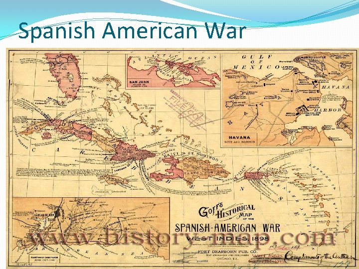 Spanish American War �Congress passed the Teller Amendment – once Cuba was liberated and