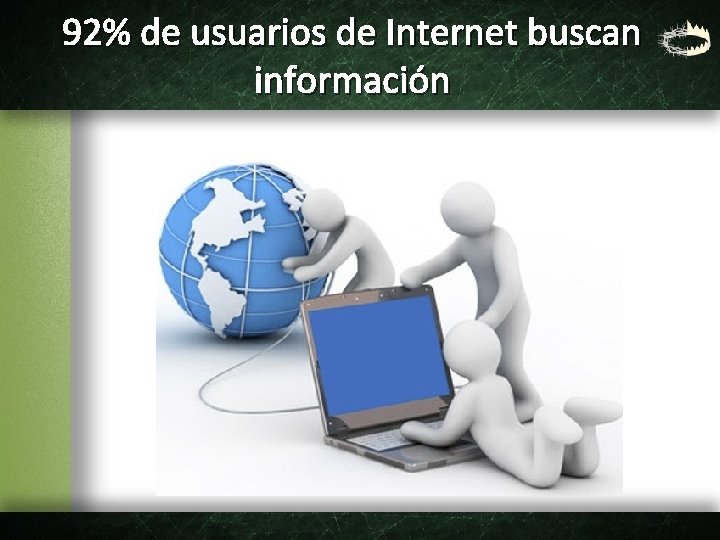 92% de usuarios de Internet buscan información 