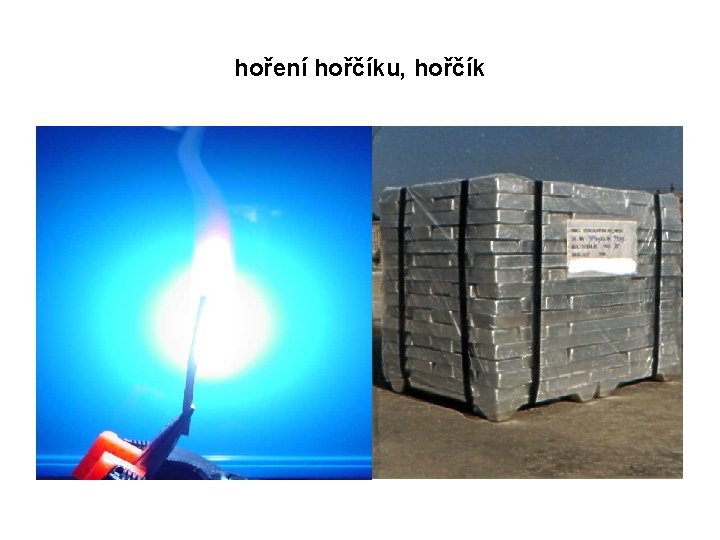 hoření hořčíku, hořčík 