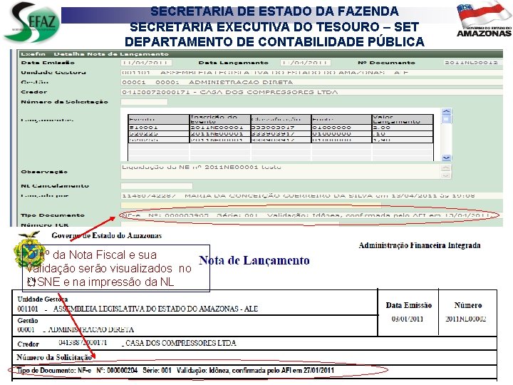 SECRETARIA DE ESTADO DA FAZENDA SECRETARIA EXECUTIVA DO TESOURO – SET DEPARTAMENTO DE CONTABILIDADE