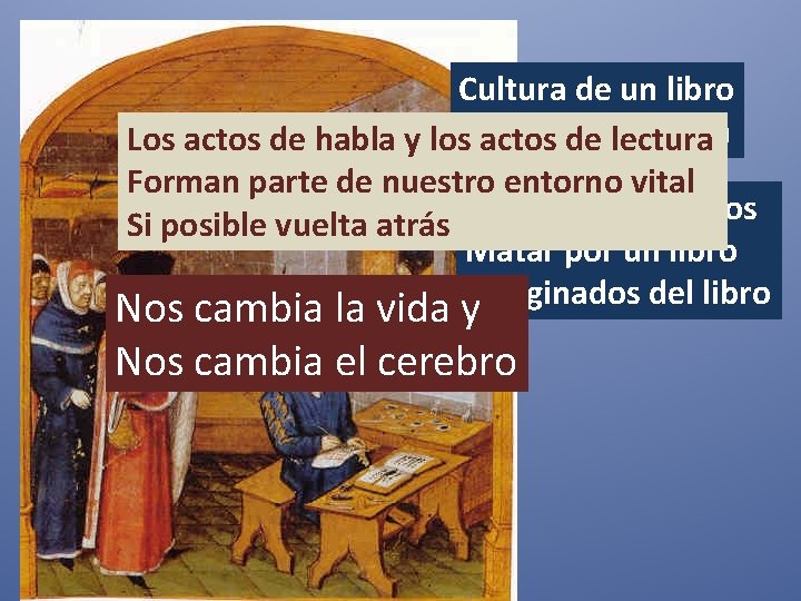 Cultura de un libro biblia, Corán Los actos de habla y los-La actos de