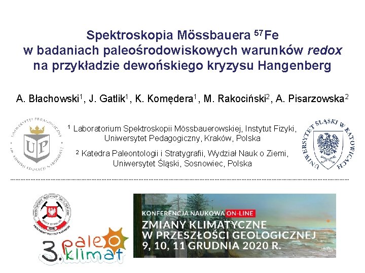 Spektroskopia Mössbauera 57 Fe w badaniach paleośrodowiskowych warunków redox na przykładzie dewońskiego kryzysu Hangenberg