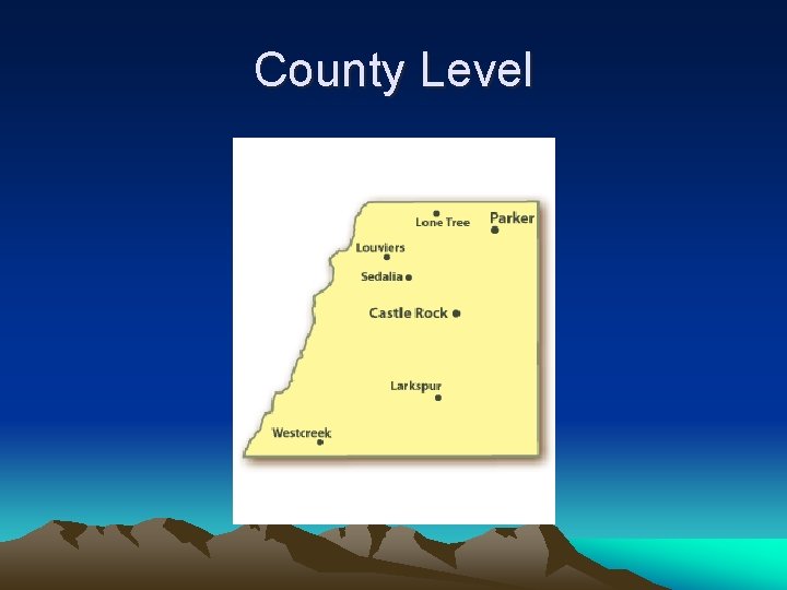 County Level 