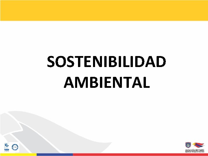 SOSTENIBILIDAD AMBIENTAL 