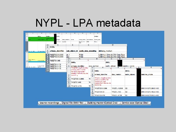 NYPL - LPA metadata 