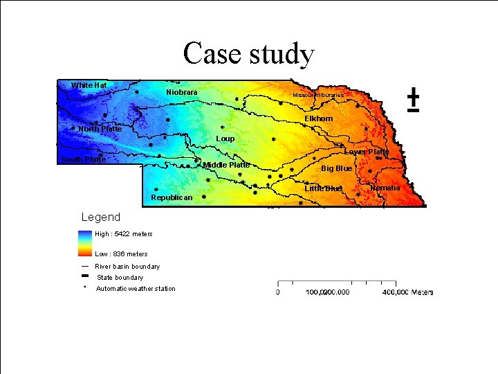 Case study White Hat Niobrara Missouri tributaries Elkhorn North Platte Loup Lower Platte South