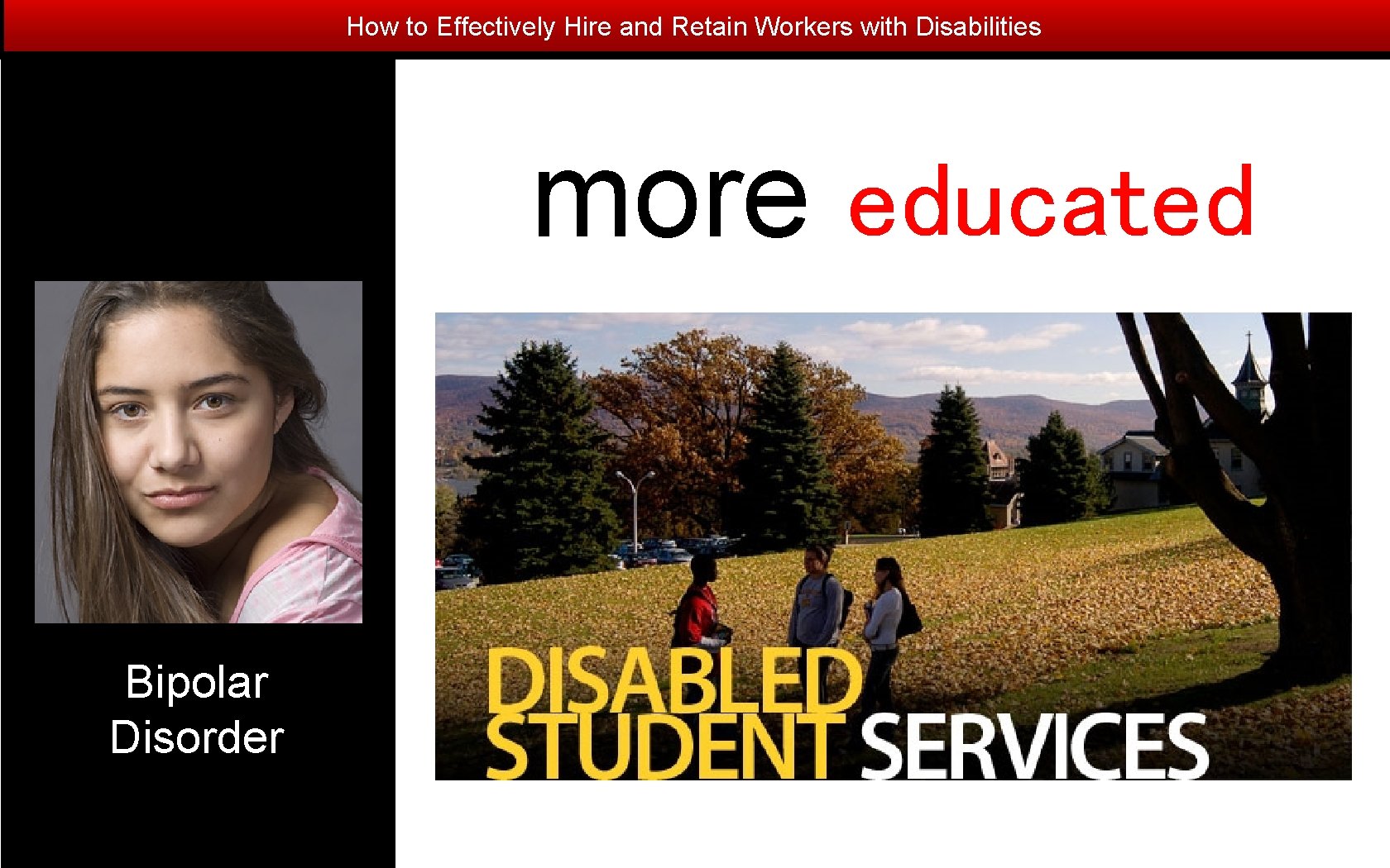 How to Effectively Hire and Retain Workers with Disabilities more educated Bipolar Disorder 