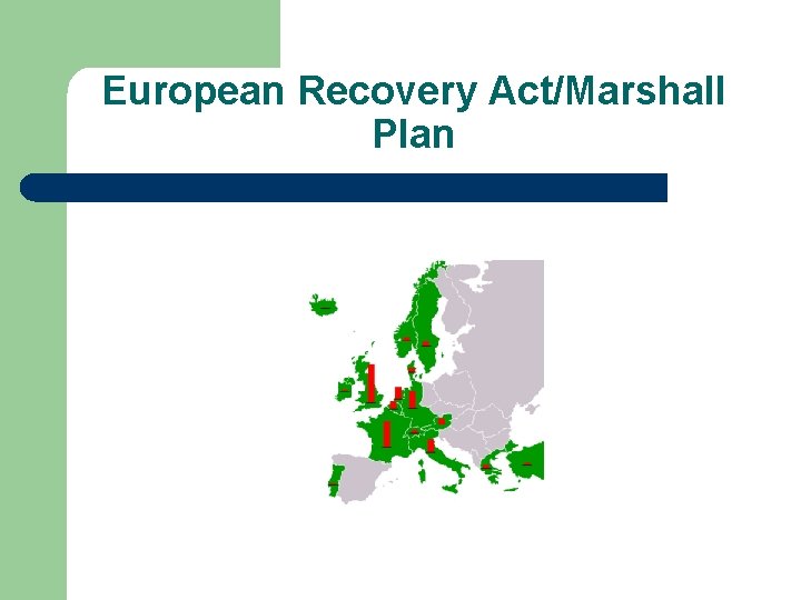 European Recovery Act/Marshall Plan 