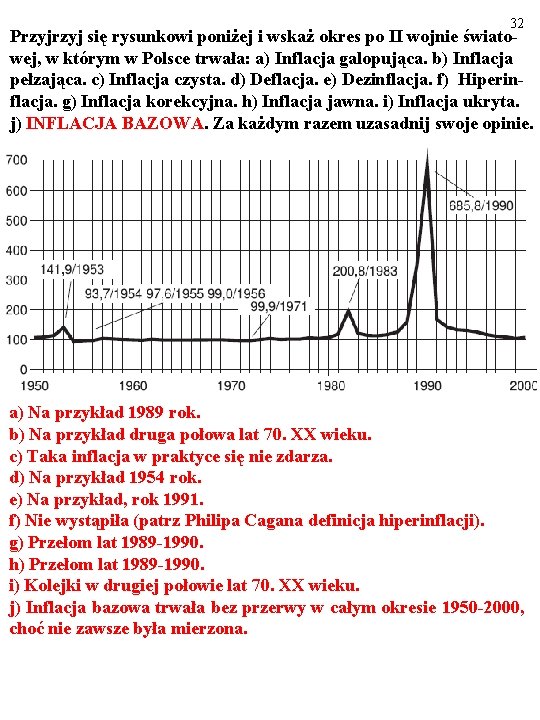 32 Przyj się rysunkowi poniżej i wskaż okres po II wojnie światowej, w którym 32 Przyj się rysunkowi poniżej i wskaż okres po II wojnie światowej, w którym