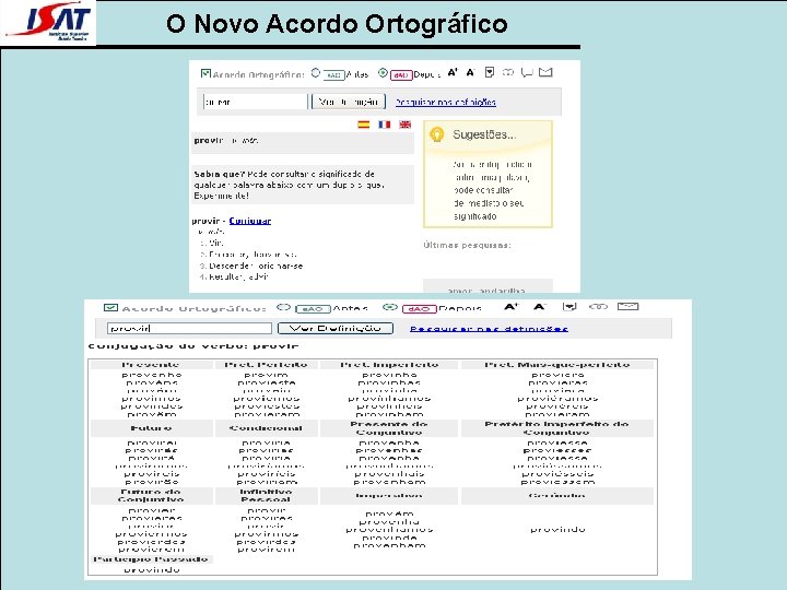 O Novo Acordo Ortográfico 