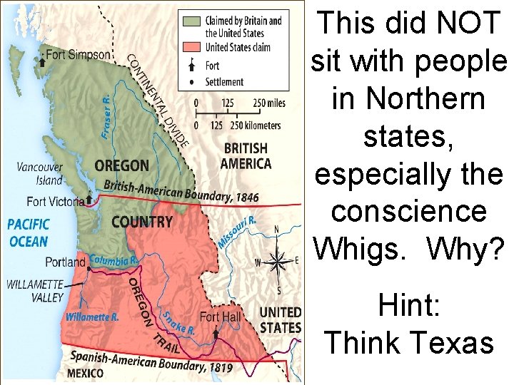 This did NOT sit with people in Northern states, especially the conscience Whigs. Why?