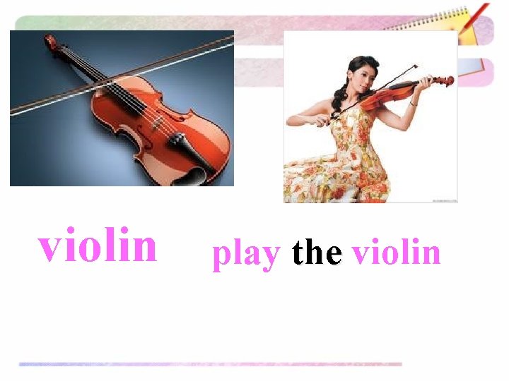 violin play the violin 