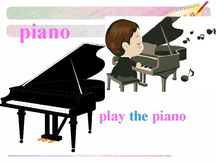 piano play the piano 