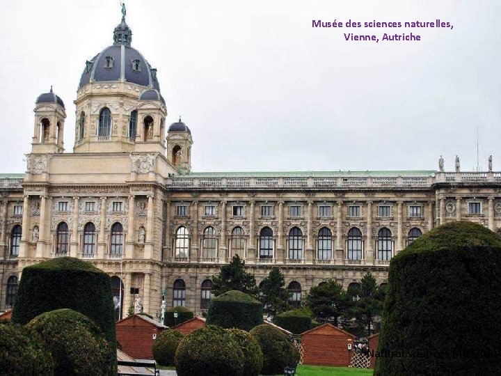 Musée des sciences naturelles, Vienne, Autriche Natural sciences Museum 