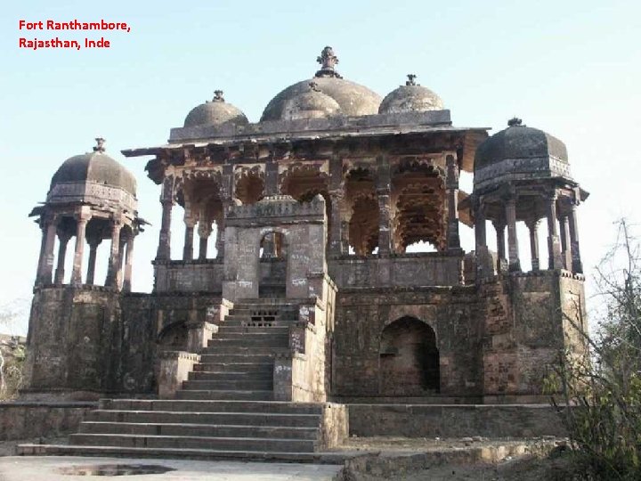 Fort Ranthambore, Rajasthan, Inde 