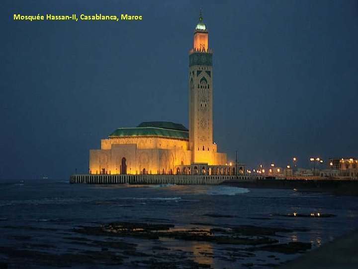 Mosquée Hassan-II, Casablanca, Maroc 