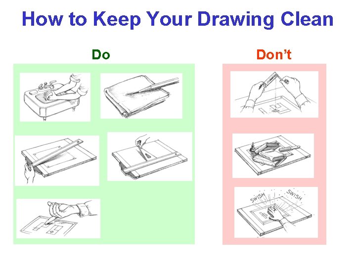 How to Keep Your Drawing Clean Do Don’t 