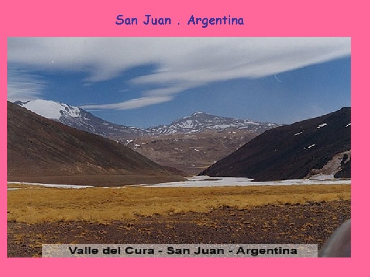 San Juan. Argentina 