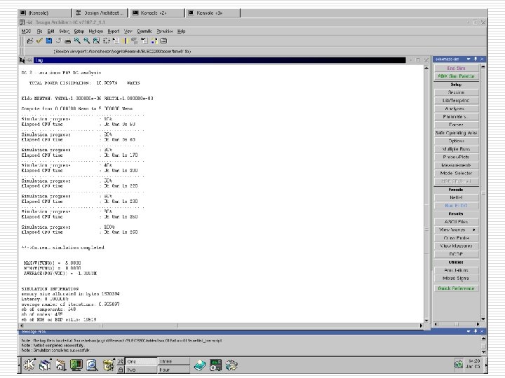 Spring 09, Jan 9 ELEC 5270/6270 Lecture 2 64 Spring 09, Jan 9 ELEC 5270/6270 Lecture 2 64
