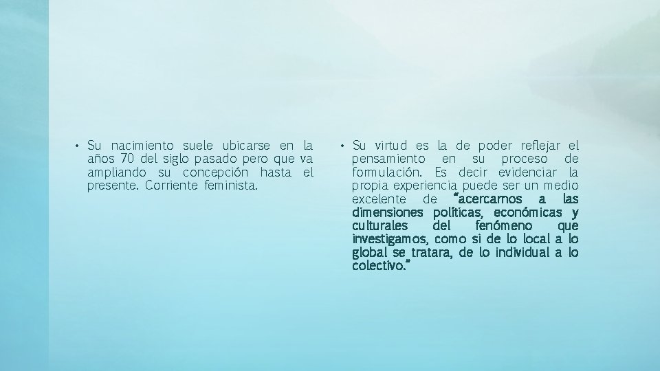 • Su nacimiento suele ubicarse en la años 70 del siglo pasado pero • Su nacimiento suele ubicarse en la años 70 del siglo pasado pero