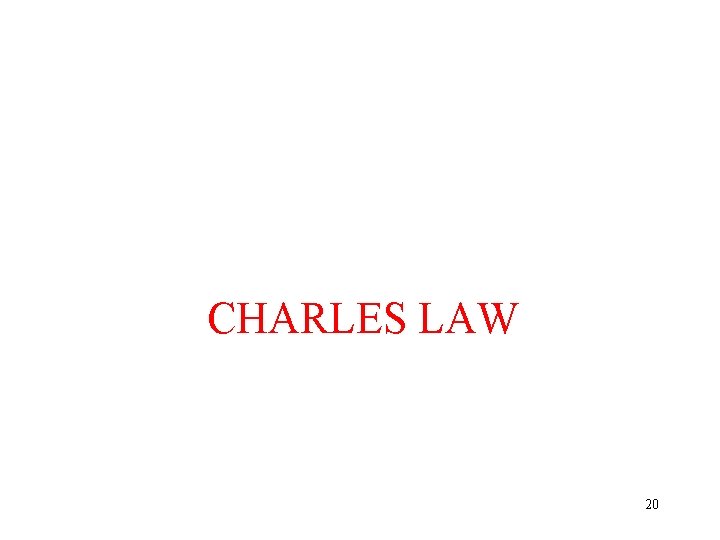 CHARLES LAW 20 