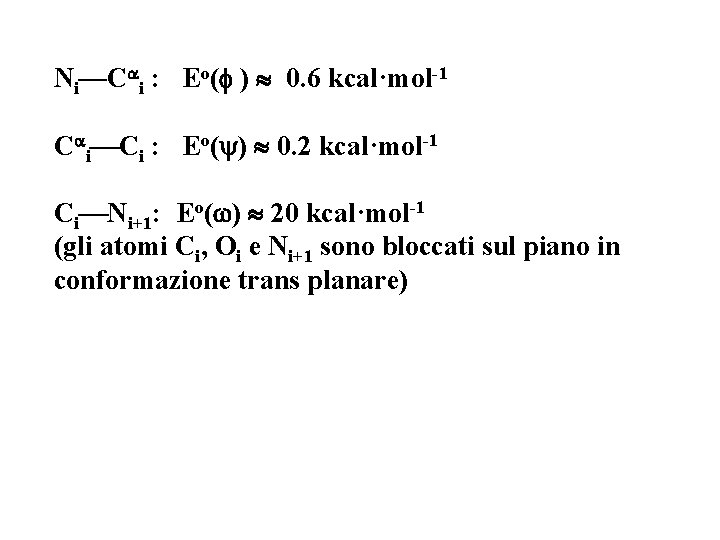 Ni—C i : Eo( ) 0. 6 kcal·mol-1 C i Ci : Eo( )