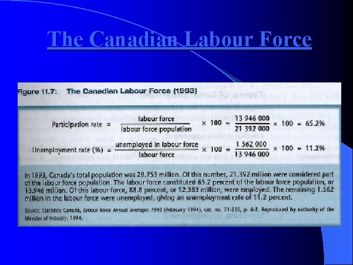 The Canadian Labour Force 