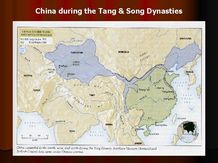 China during the Tang & Song Dynasties 