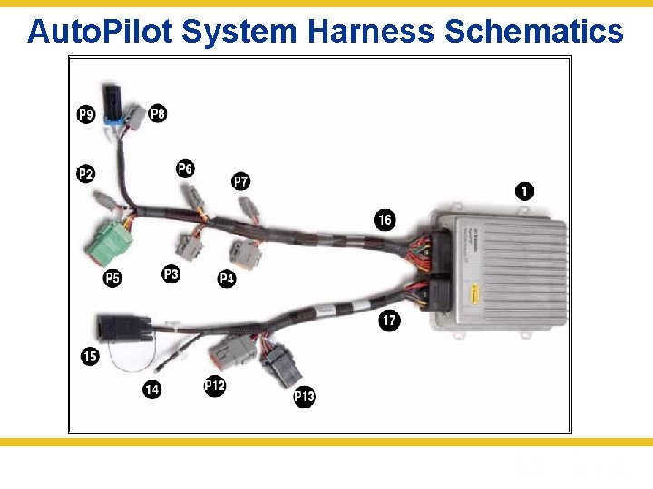 Auto. Pilot System Harness Schematics 