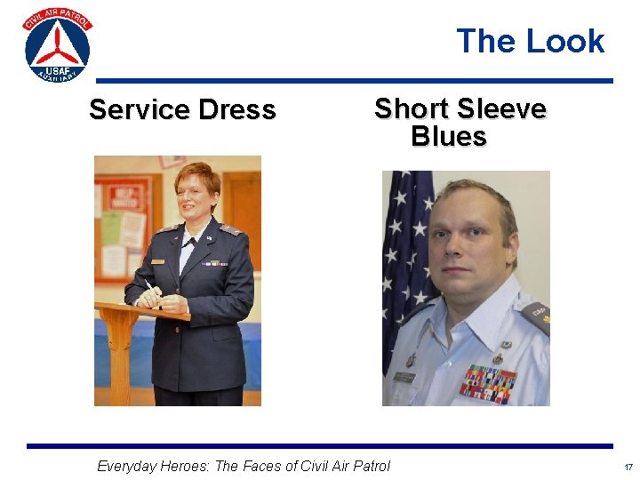 The Look Service Dress Short Sleeve Blues Everyday Heroes: The Faces of Civil Air