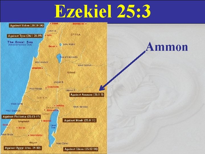 Ezekiel 25: 3 Ammon 