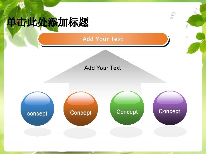单击此处添加标题 Add Your Text concept Concept 