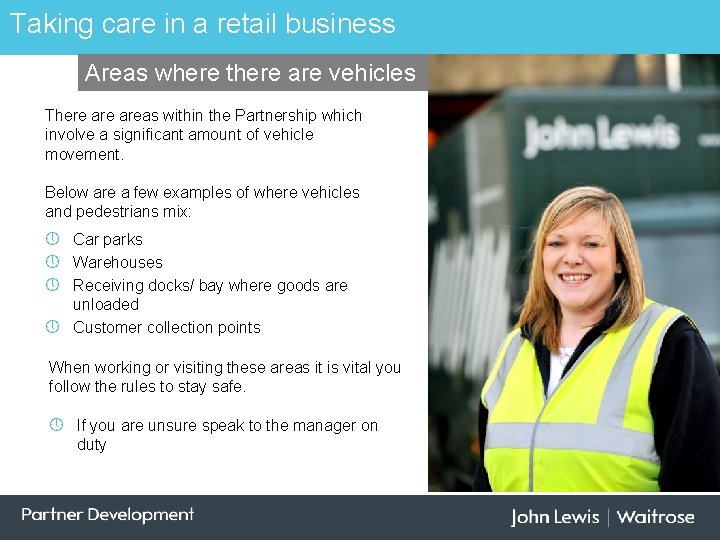 Taking care inand a retail business Health Law Taking care in a. Safety retail