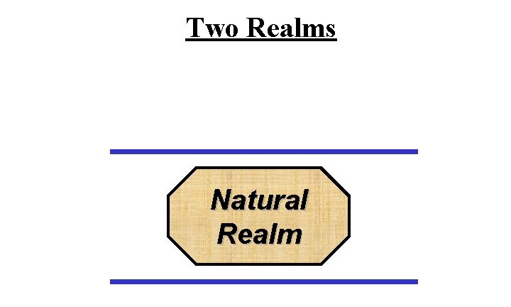 Two Realms Natural Realm 