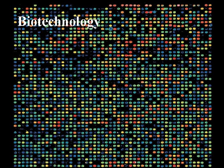 Biotechnology 