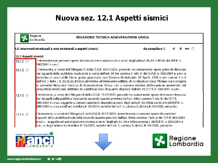 Nuova sez. 12. 1 Aspetti sismici 