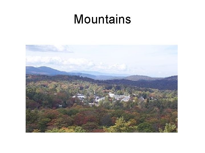 Mountains 