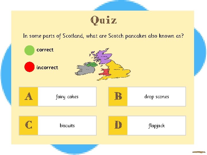 Quiz In some parts of Scotland, what are Scotch pancakes also known as? correct