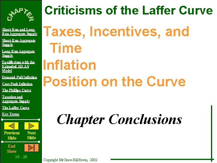 Criticisms of the Laffer Curve Short-Run and Long. Run Aggregate Supply Short-Run Aggregate Supply Criticisms of the Laffer Curve Short-Run and Long. Run Aggregate Supply Short-Run Aggregate Supply